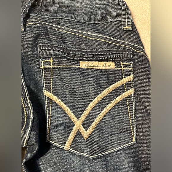 ⭐️Y2K⭐️William Rast Savoy Ultra Low Rise Flared Boot Cut Trouser Pants - Picture 5 of 8